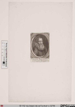 Bildnis Johann Brechtel