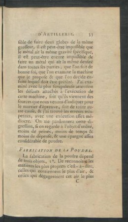 Fabrication De La Poudre