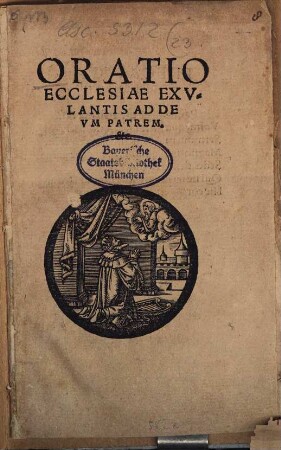 Oratio ecclesiae exulantis ad deum patrem