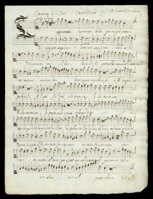 Canto primo