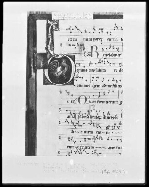 Graduale — Initiale D, Folio 7verso
