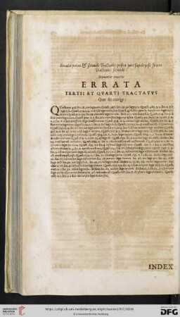Errata tertii et quarti tractatus