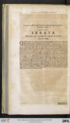 Errata tertii et quarti tractatus