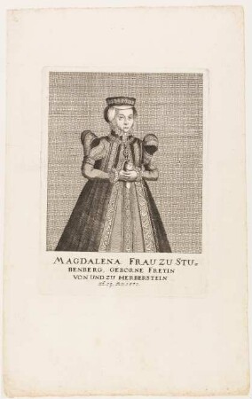 Magdalena, Frau zu Stubenberg, geborene Freiin von und zu Herberstein