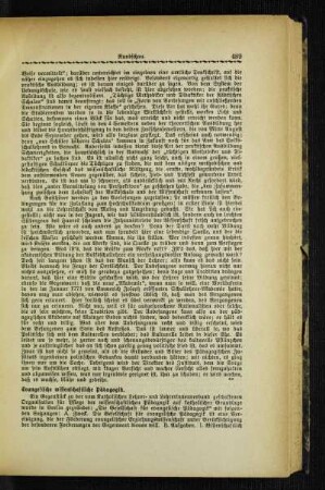Evangelische wissenschaftliche Pädagogik