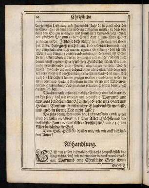 10-21, Abhandlung.