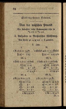 Siebenzehntes Kapitel. Von der wälschen Practik