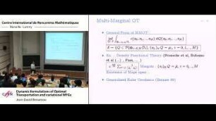 Dynamic formulations of optimal transportation and variational MFGs
