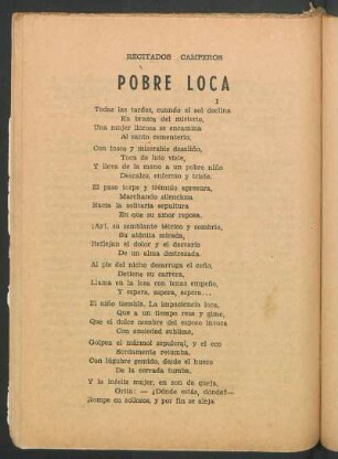 Pobre loca