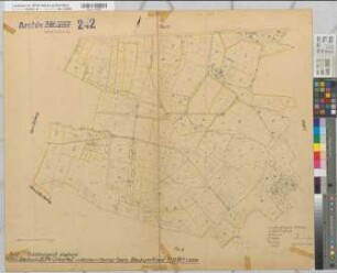 Beckum Ksp. u.Stadt (Beckum), Umlegung Beckum, Bl.20 Schätzungs- und Urkarte I Ksp. Beckum Flur 11,1