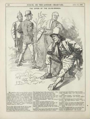 The offer of the olive-branch
