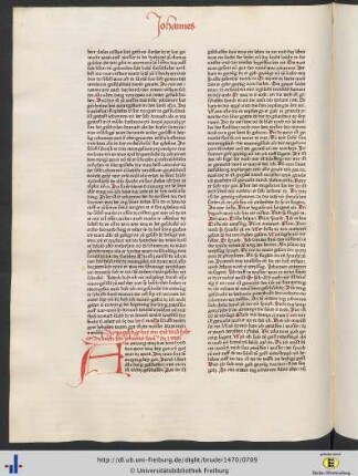 Das buoch sancti Johannis Ewangeliste