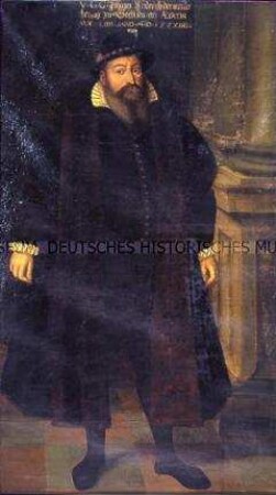 Johann Friedrich der Mittlere, Herzog zu Sachsen (1554-1566), im Jahr 1583