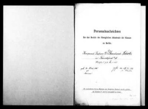 Scholz, Bernhard Ernst - Komponist 1898 - Januar - 15