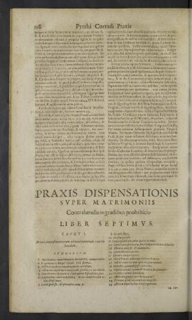 Liber Septimus.