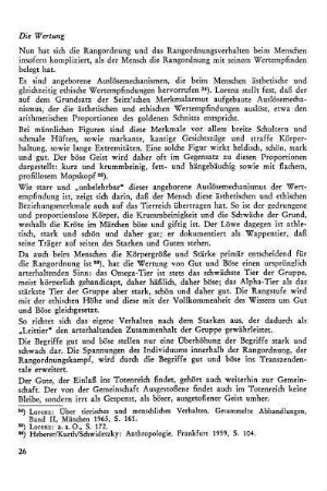 b) die Wertung