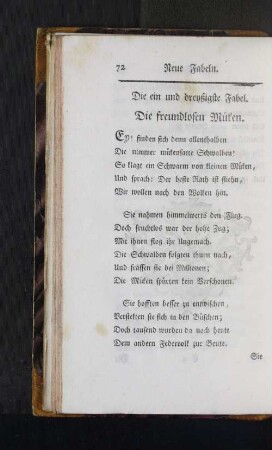 [Die ein und dreyßigste Fabel. - Die vierzigste Fabel.]