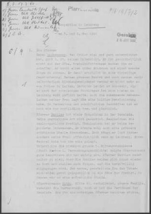 Leonberg: Inspektionsbericht 1960