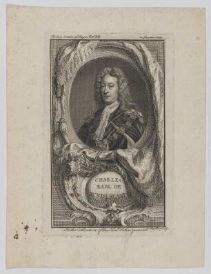 Bildnis des Charles, Earl of Sunderland