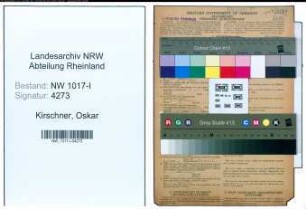 Entnazifizierung Oskar Kirschner , geb. 19.03.1902 (Strassenbahnschaffner)