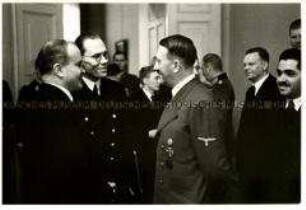 Treffen zwischen Hitler und Molotow und seiner Delegation in der Reichskanzlei