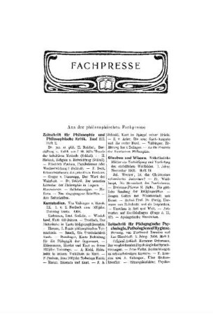 Fachpresse