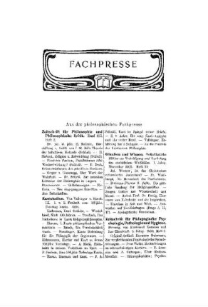 Fachpresse
