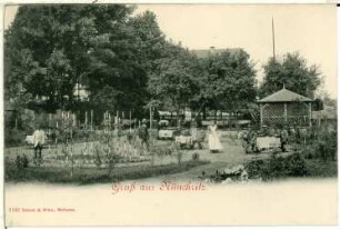 Nünchritz. Gartenrestaurant
