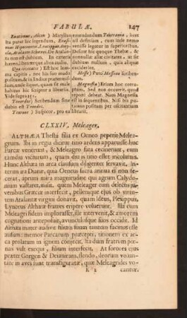 CLXXIV. Meleager