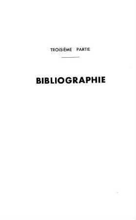 173-238, Troisième partie: Bibliographie