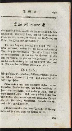 Das Steinreich