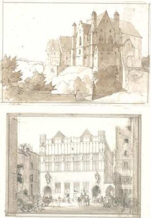 Lange, Ludwig; Lange - Archiv: V.2 Gotik vorw. Deutschland (Profanbauten) - Perspektiven