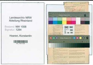 Entnazifizierung Konstantin Hoeren , geb. 00.00.0000 (Architekt)