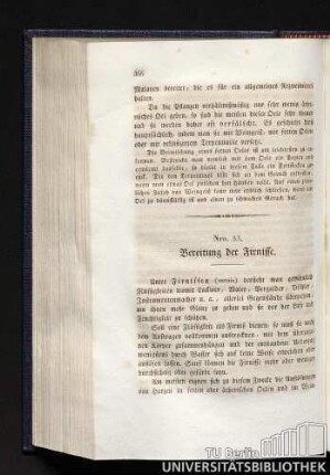 Nro. 33. Bereitung der Firnisse.