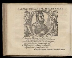Bildnis von Jacob Meiland und Gedicht von Conrad Weis