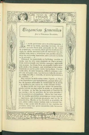 Elegancias femeniles