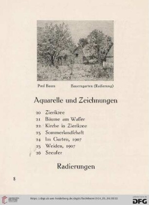 Radierungen