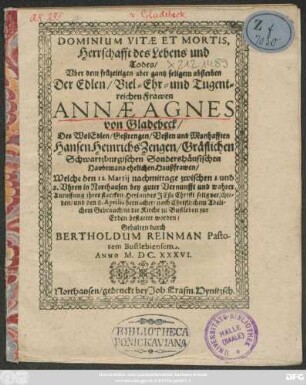 Dominium Vitae Et Mortis,