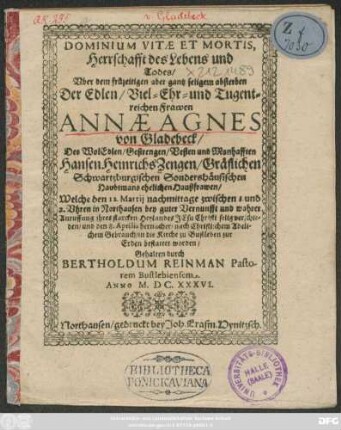 Dominium Vitae Et Mortis,