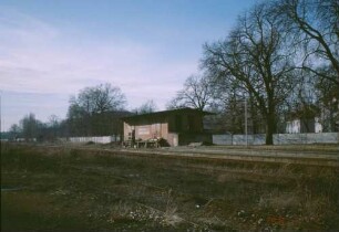Kummersdorf Gut Güterschuppen Bahnsteig