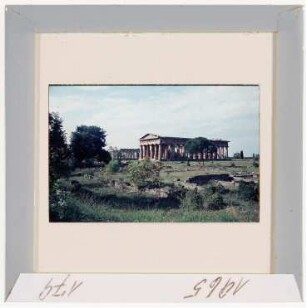 Paestum: Basilika und Heraion (Foto 1965)