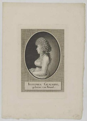 Bildnis der Iosepha Gemming