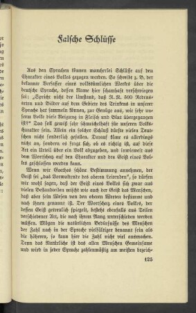 Falsche Schlüsse