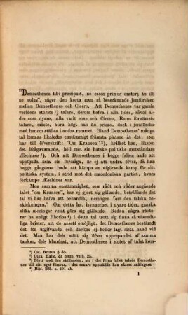 Historisk Inledning till Demosthenes tal "Om den falska beskickingen" : Akademisk Afhandling