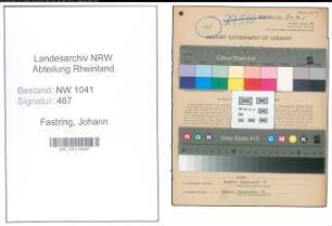Entnazifizierung Johann Fastring , geb. 13.05.1894 (Feuerwehrmann)