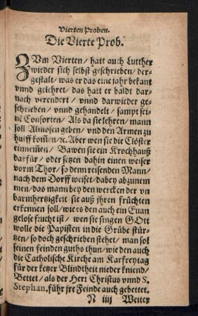 Die Vierte Prob.