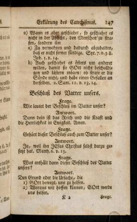 147-151, Beschluß des Vatter unsers