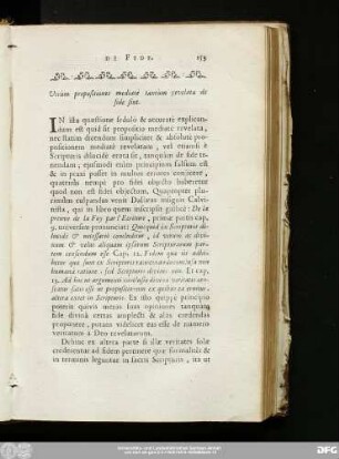 Utrùm propositiones mediatè tantùm revelatae de fide sint.