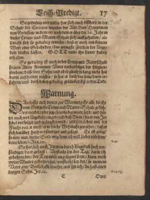 Warnung.