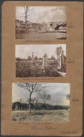 St. Mihiel: Zerstörte Maasbrücke